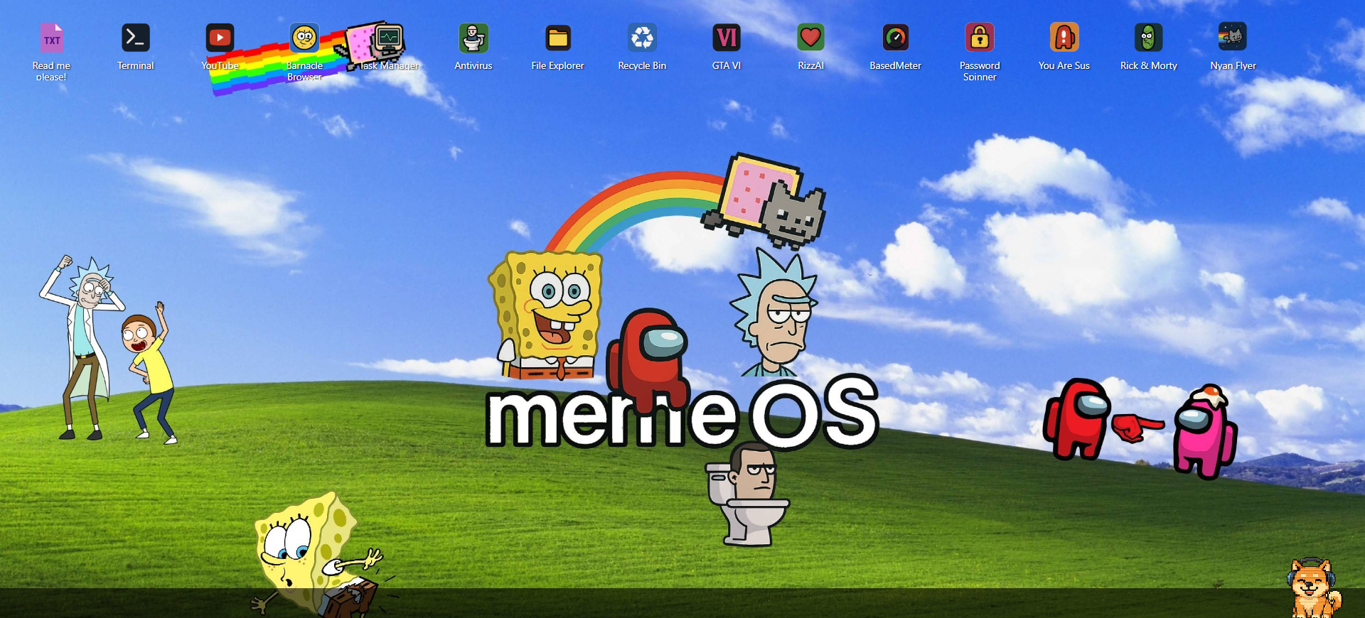 Screenshot of site