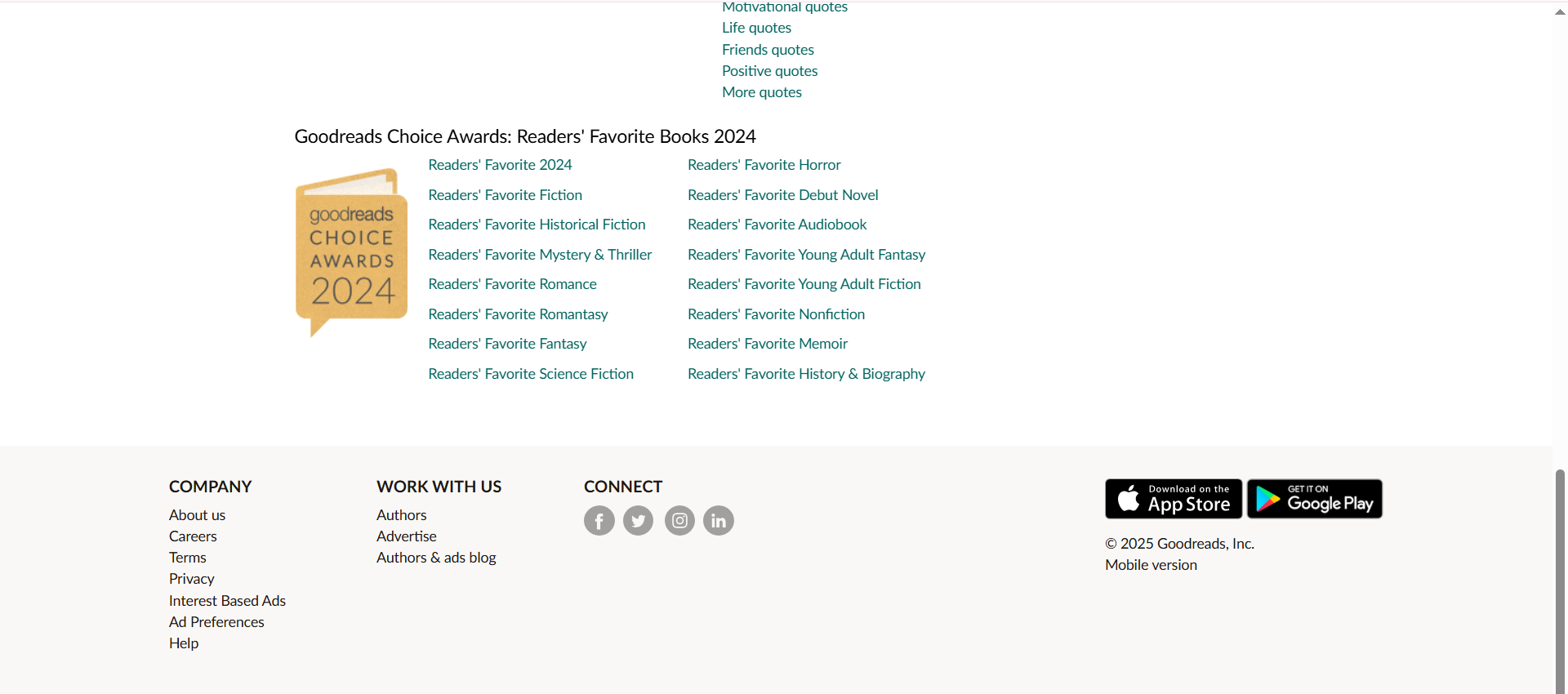 Image of website