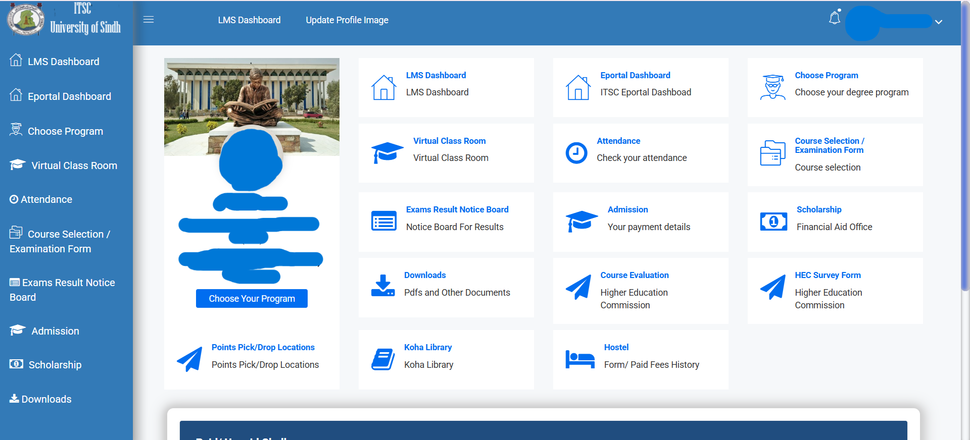 Image of website