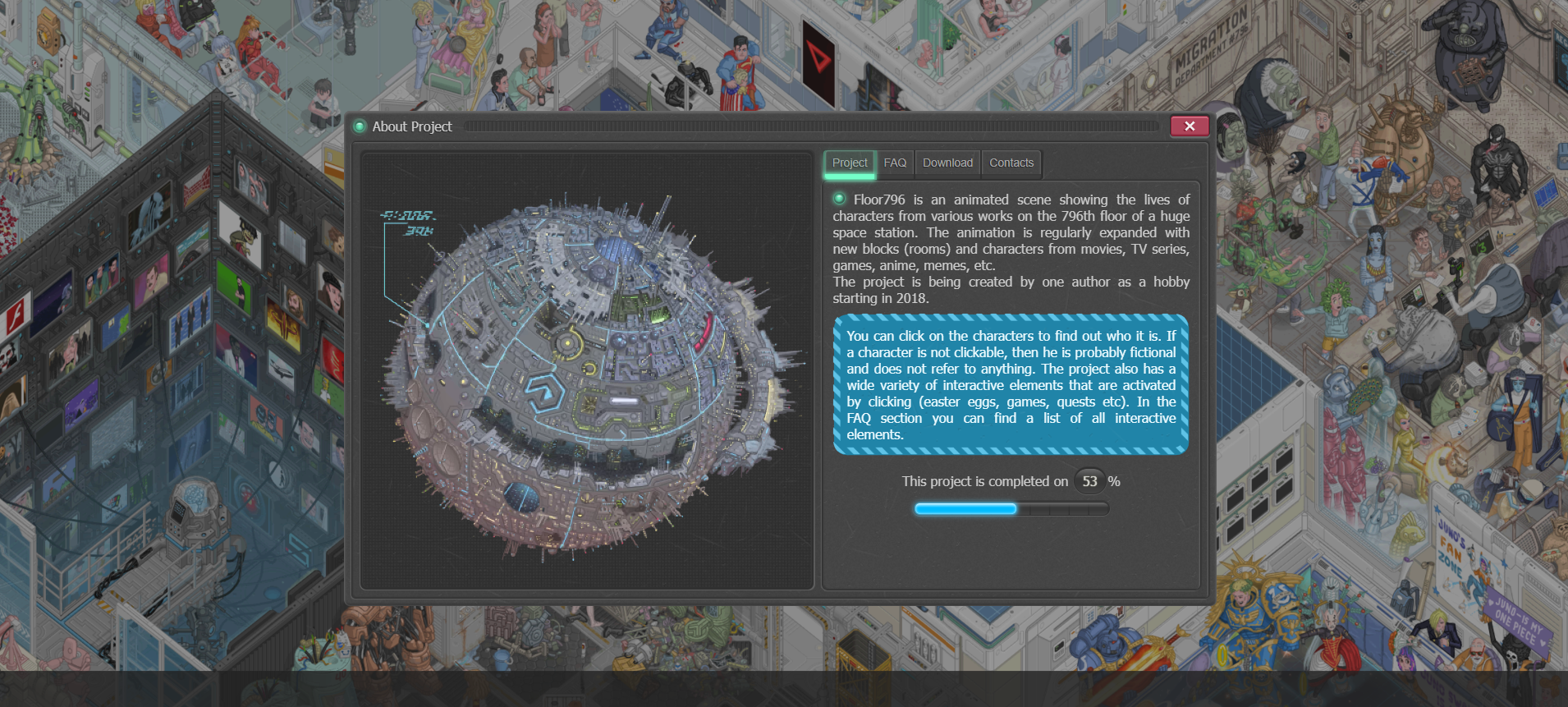 Image of website