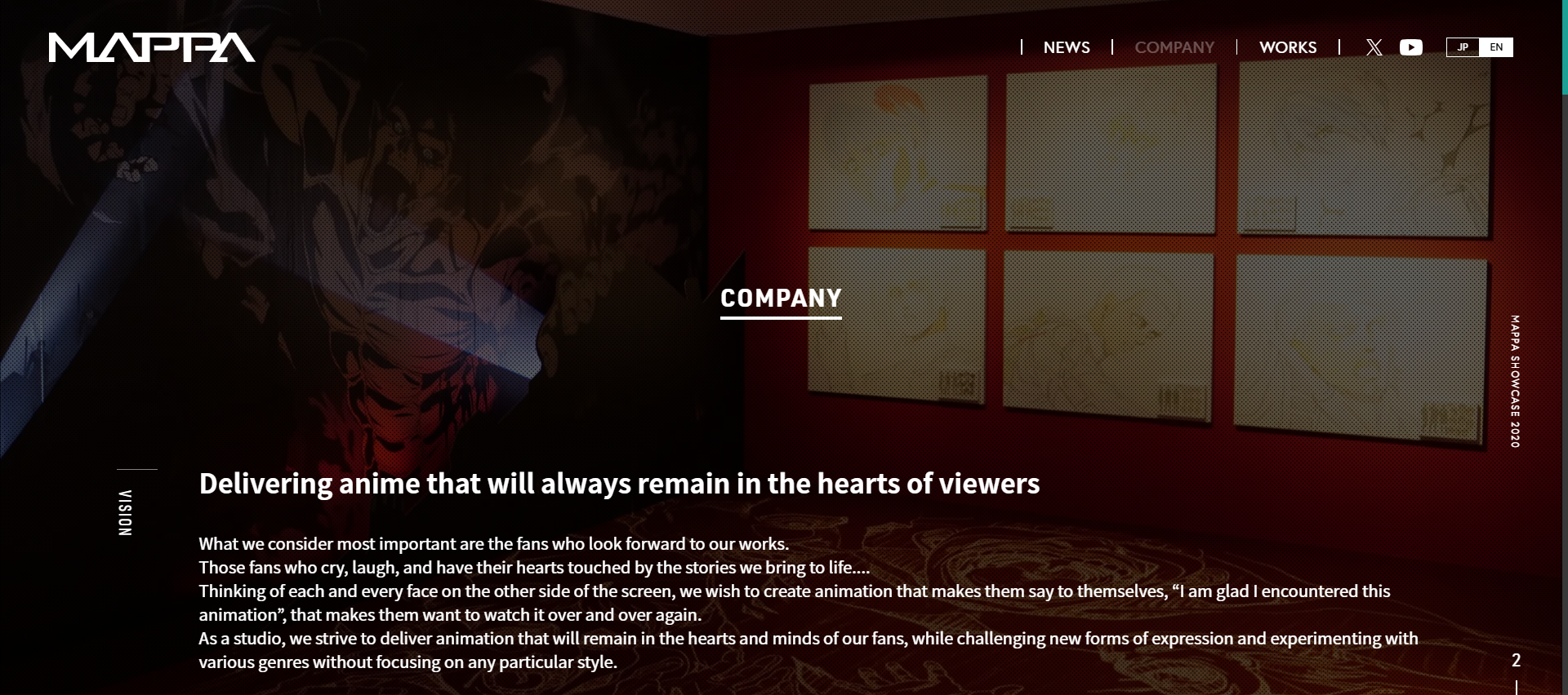 Image of website