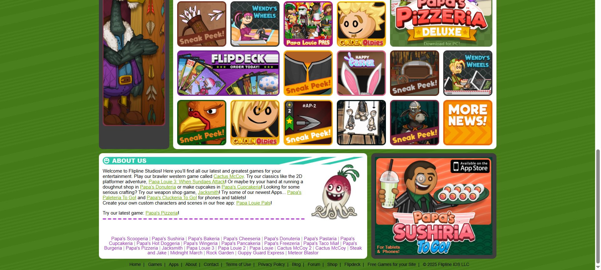 Image of website