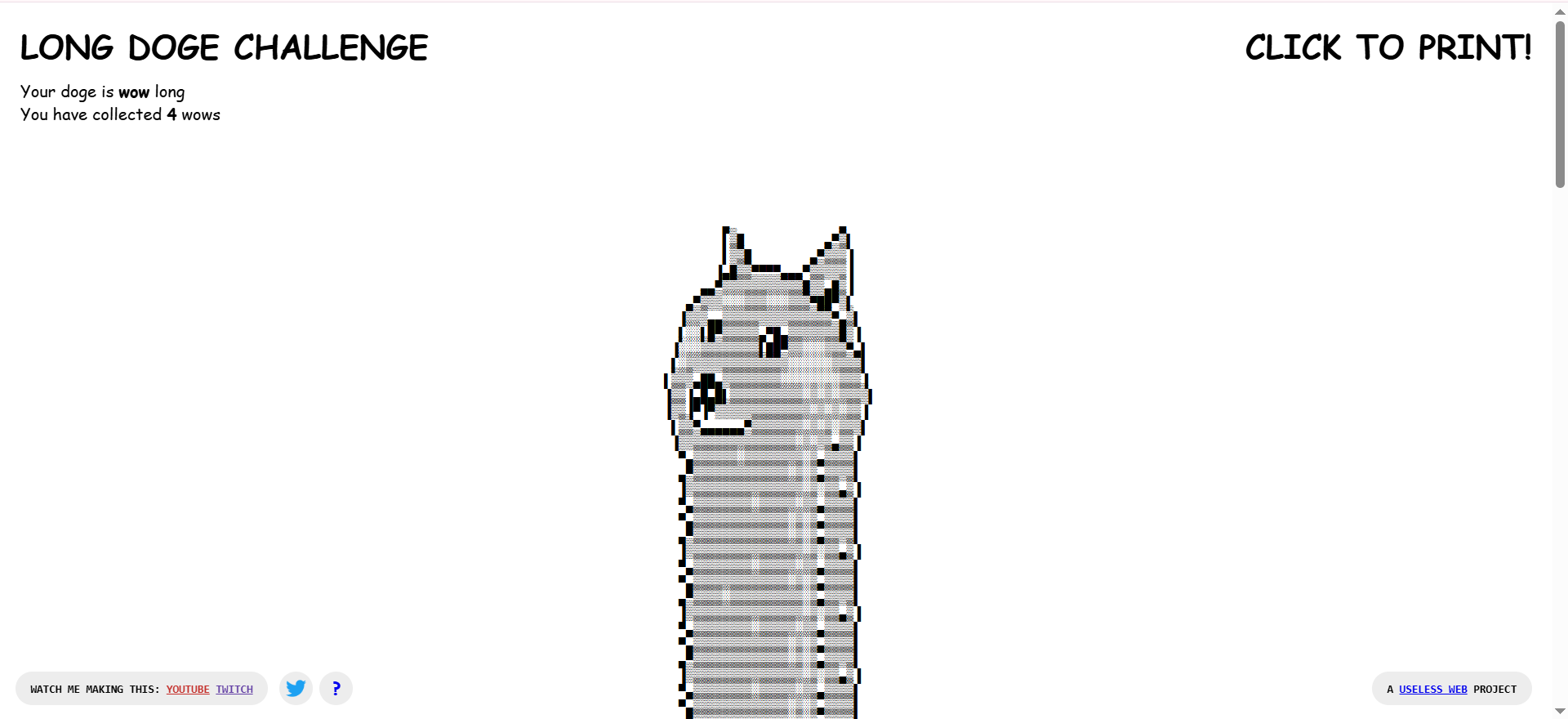 Image of website