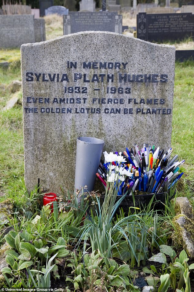 Plath's grave